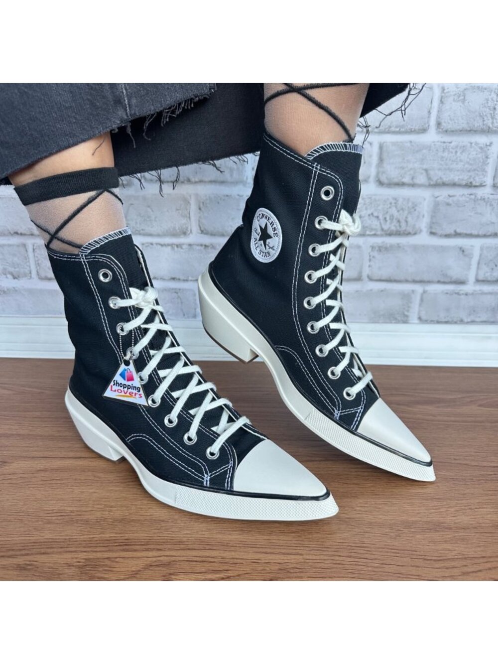 ❤️Converse Chuck 70 De Luxe Pointed Toe Hi 7.5 Womens Shoes Canvas Black A13016C